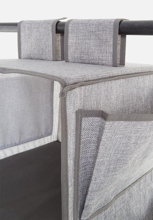 Sixth Floor - 3 tier storage hanger - grey