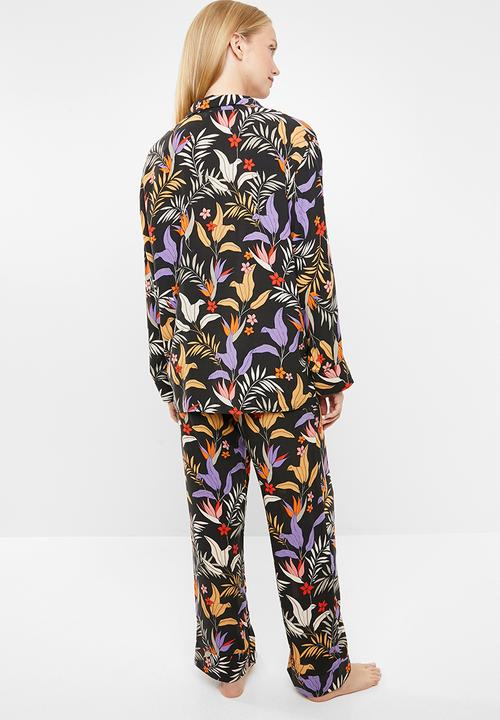 Superbalist - Sleep shirt and pants set - multi