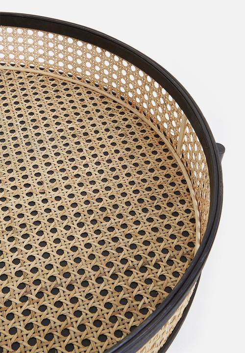 Sixth Floor - Rattan side table - natural