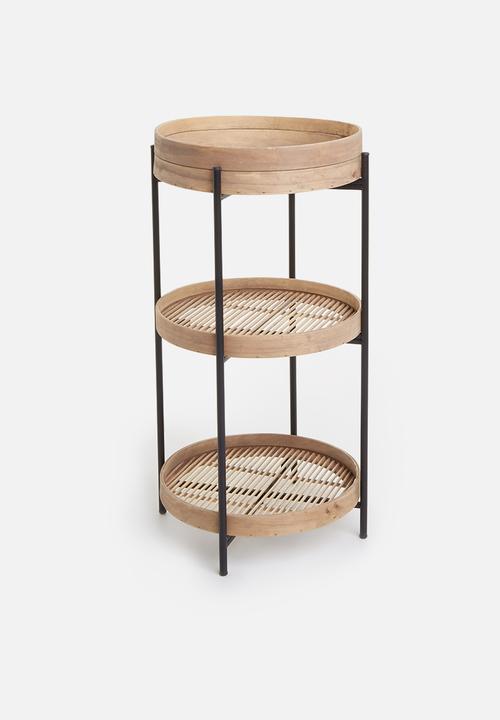 Sixth Floor - Rattan shelf - natural