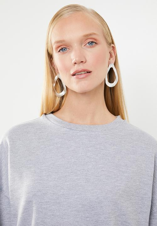 Superbalist - Balloon sleeve sweat - grey