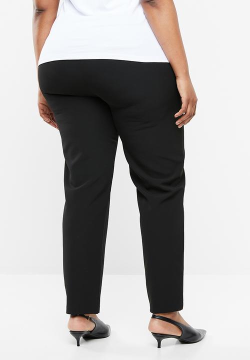 POLO - Plus size brooke formal pants - black