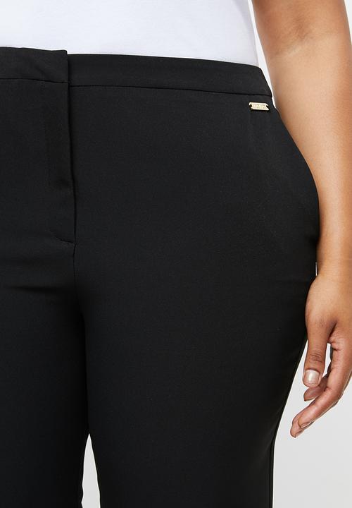 POLO - Plus size brooke formal pants - black