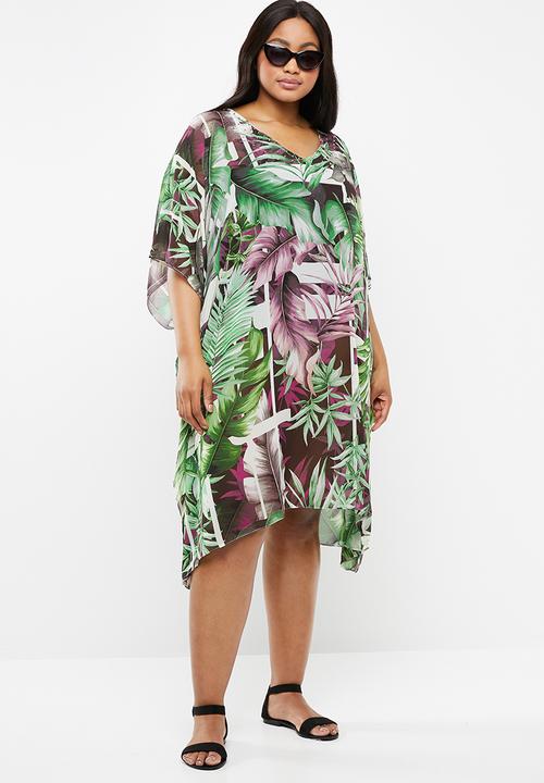 Lithe Plus - Printed kaftan - multi