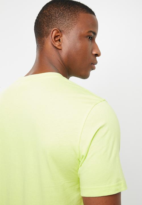 adidas Originals - Trefoil short sleeve T-shirt - yellow & white
