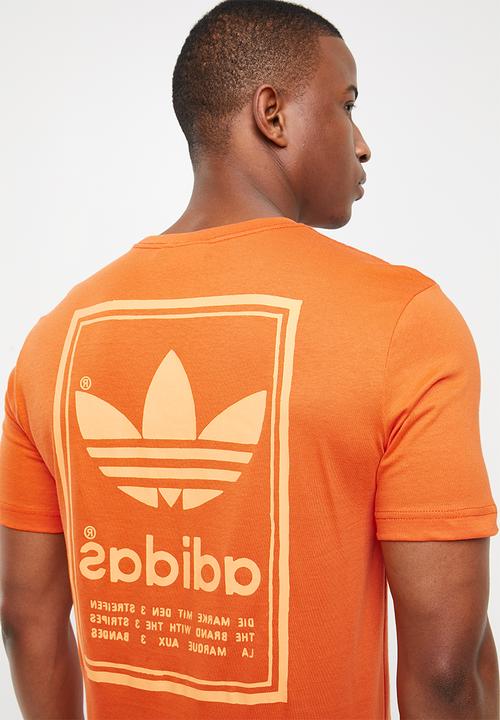 adidas Originals - Japanese vintage tee - orange
