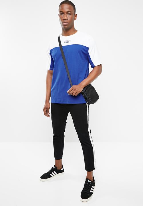 adidas Originals - Vocal j short sleeve tee - blue & white