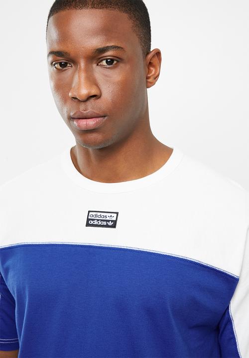 adidas Originals - Vocal j short sleeve tee - blue & white