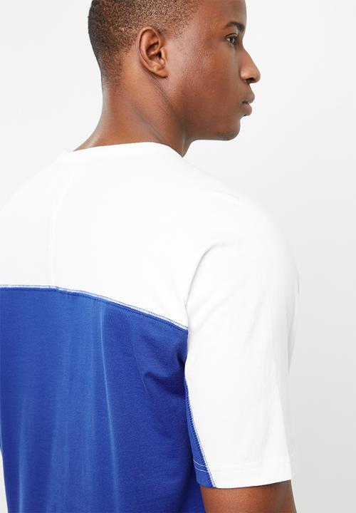 adidas Originals - Vocal j short sleeve tee - blue & white