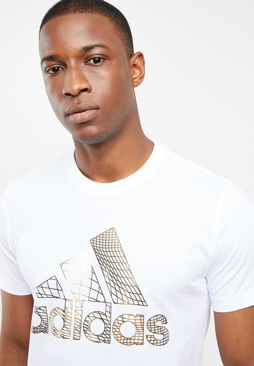 adidas Performance - Bos foil tee - white
