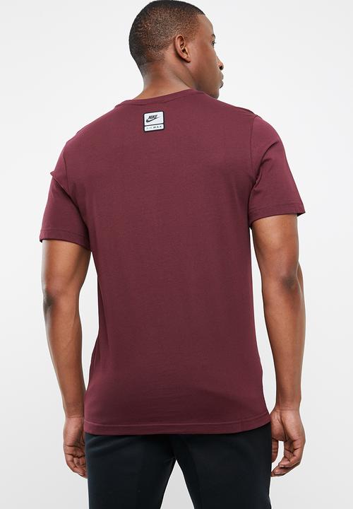 Nike - Nsw air max gpx tee - maroon