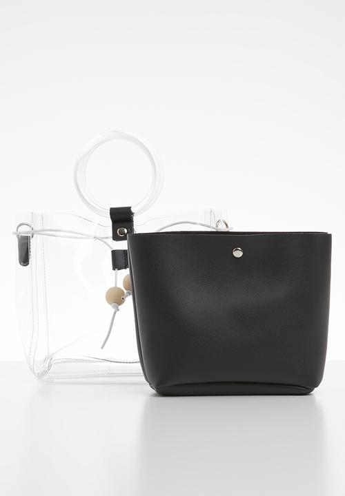Superbalist - Ring detail bag - black
