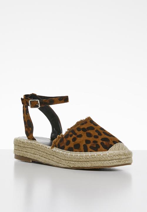 Superbalist - Sandy espadrille - brown & black
