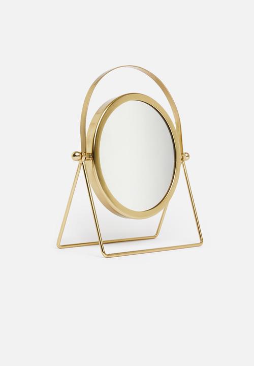 Sixth Floor - Fay standing mirror - gold