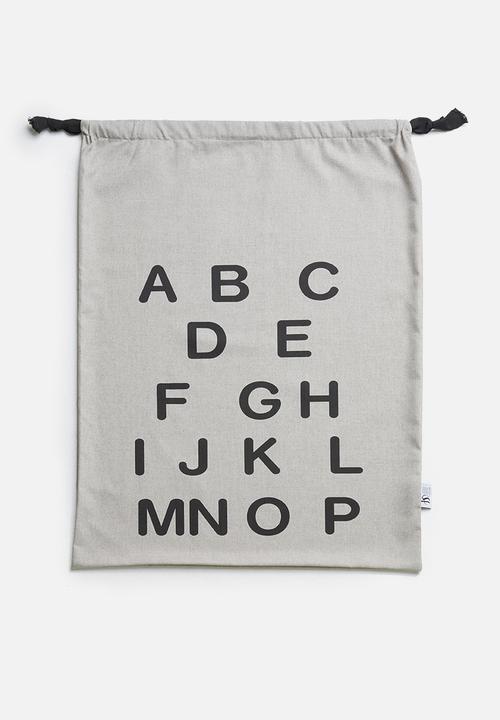 Sixth Floor - Abc storage bag - natural
