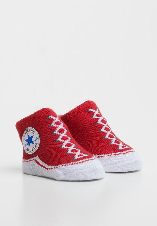 Converse - Converse chuck bootie 2 pack - grey & red
