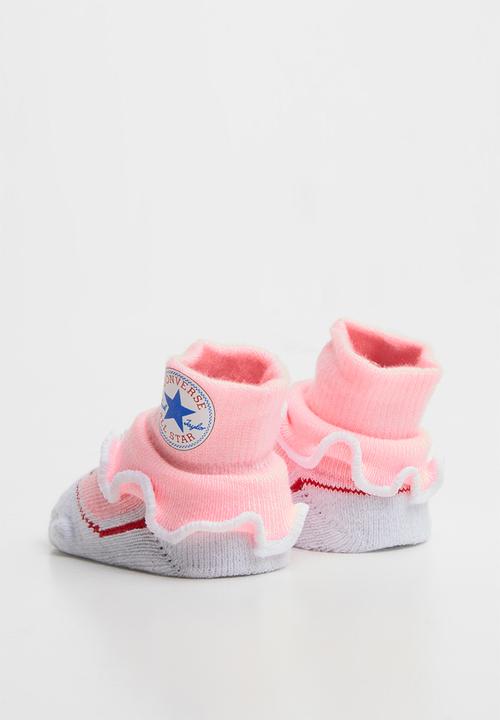 Converse - Converse frilly chucks 2 pack - pink & white