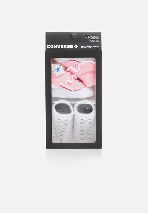 Converse - Converse frilly chucks 2 pack - pink & white