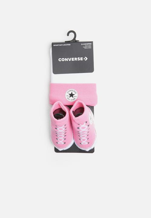 Converse - Converse hat & boots - pink & white