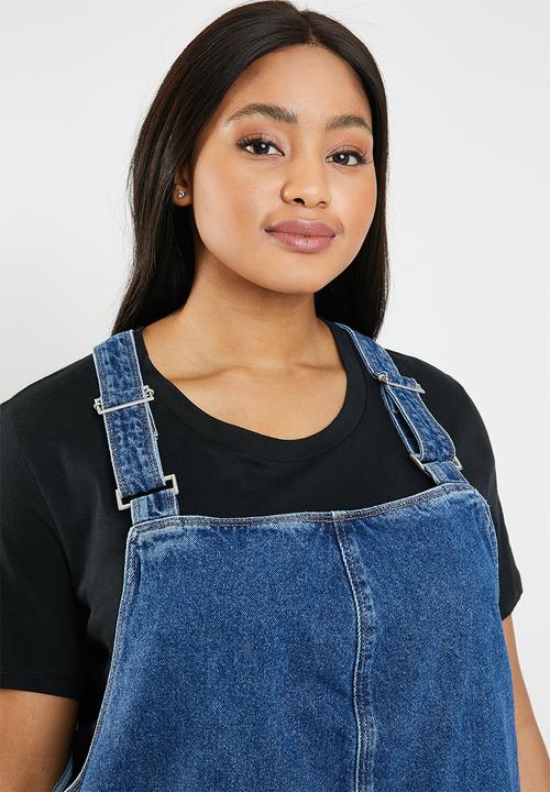 New Look - Charlotte buckle pinafore -  blue