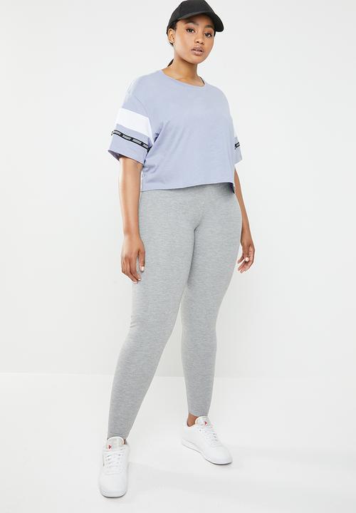 Reebok - Curve myt solid tee - purple