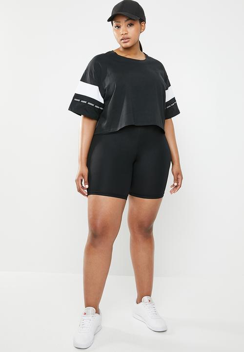 Reebok - Curve myt solid tee - black