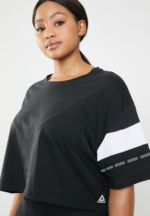 Reebok - Curve myt solid tee - black