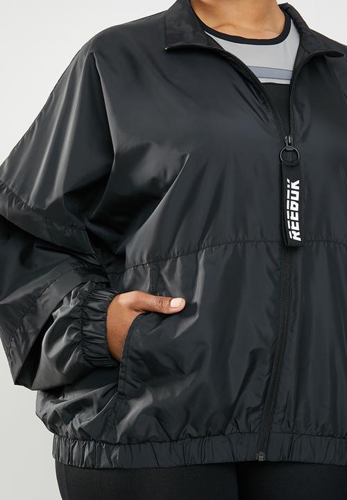 Reebok - Curve myt woven jacket - black