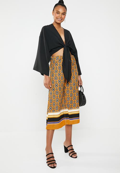 STYLE REPUBLIC - Wide leg smart pants - multi
