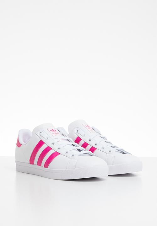 adidas Originals - Coast star j - pink & white