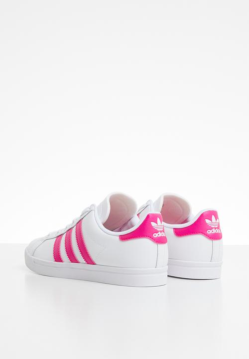 adidas Originals - Coast star j - pink & white