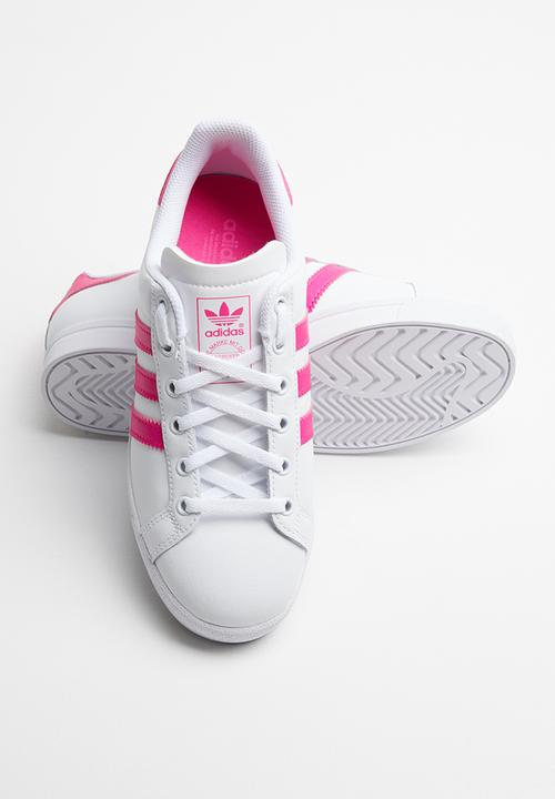 adidas Originals - Coast star j - pink & white