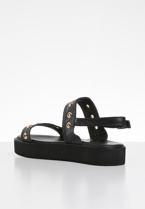 ALDO - Urarandra leather sandal - black