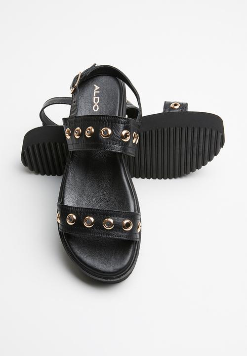 ALDO - Urarandra leather sandal - black