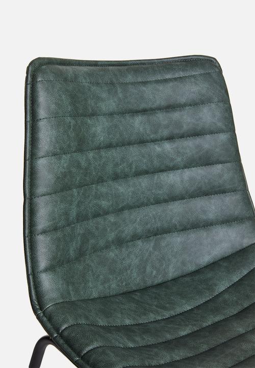 Sixth Floor - Panel dining chair - green
