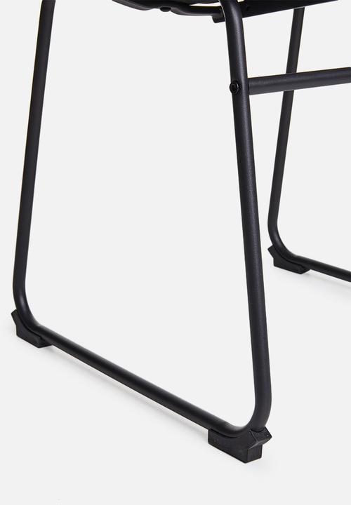 Sixth Floor - Panel dining chair - green