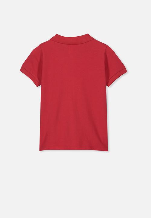 Cotton On - Kendricks polo - red