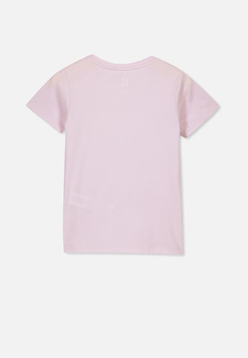 Cotton On - Stevie short sleeve embellished tee - purple
