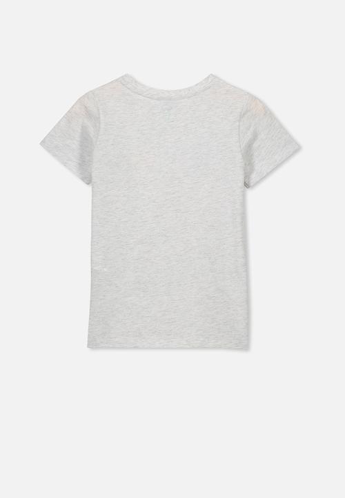 Cotton On - Lux short lcn disney logo - grey