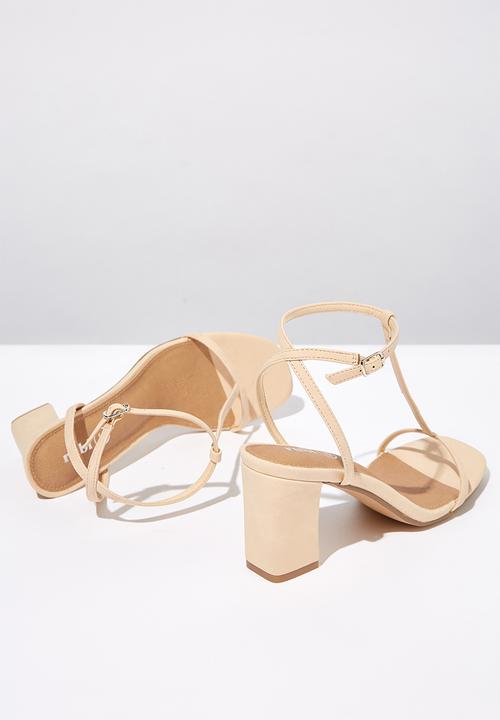 Cotton On - Mila double strap heel - neutral