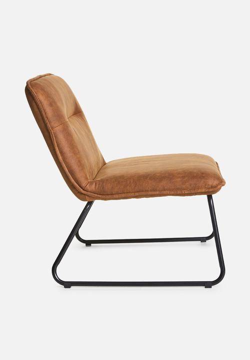 Sixth Floor - Cross chair - brown