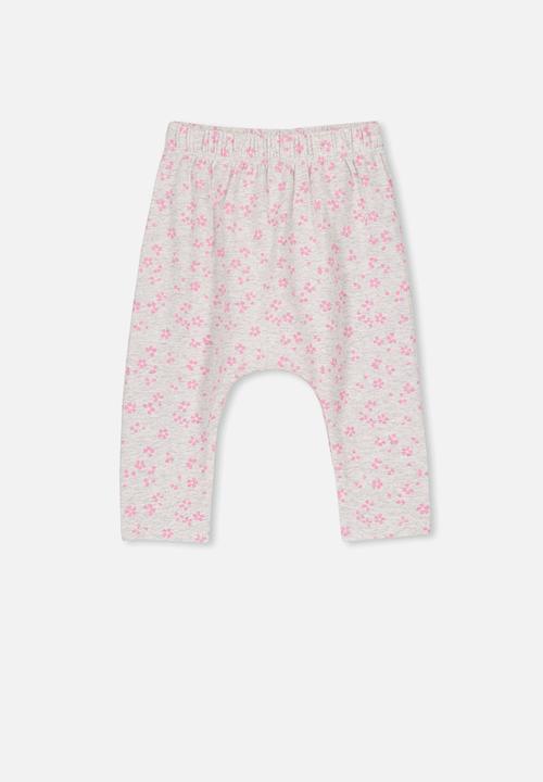 Cotton On - The legging - grey & pink