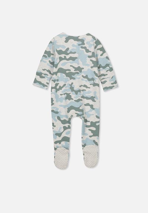 Cotton On - The long sleeve zip romper - multi