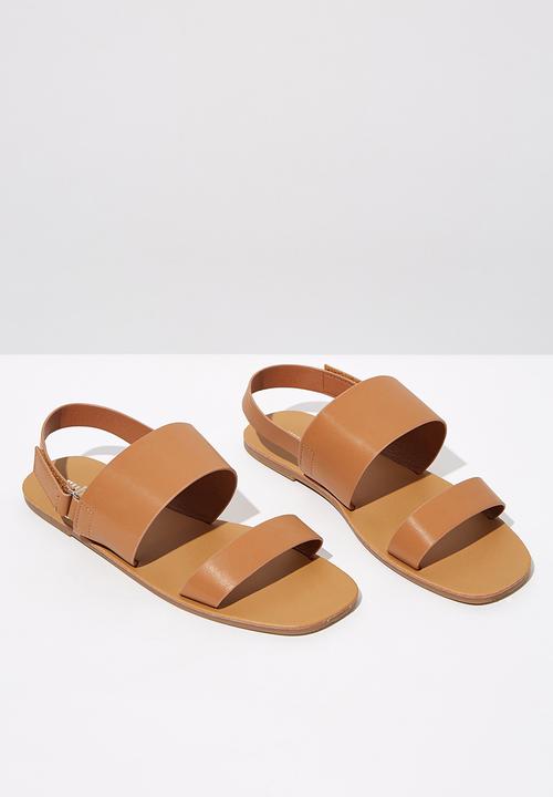 Cotton On - Isla sling back sandal - tan