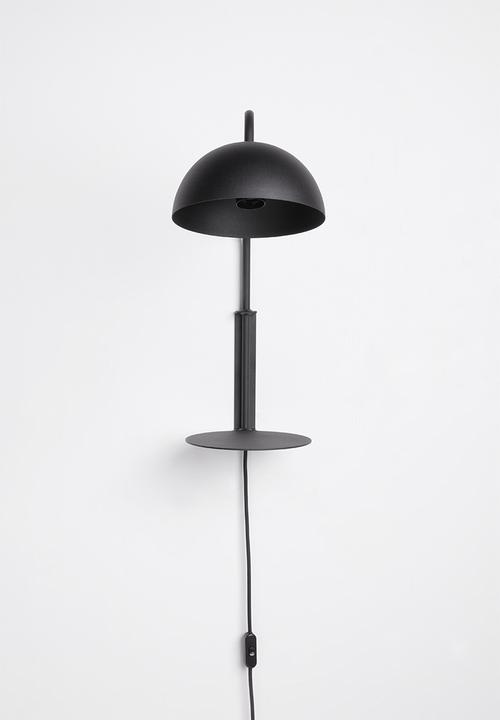 Emerging Creatives - Stockholm swing arm table lamp - black