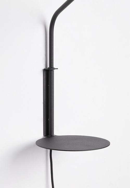Emerging Creatives - Stockholm swing arm table lamp - black