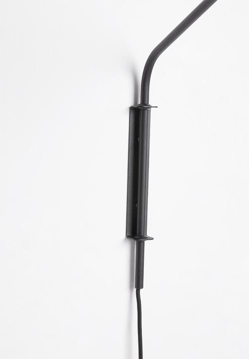 Emerging Creatives - Stockholm swing arm table lamp - black