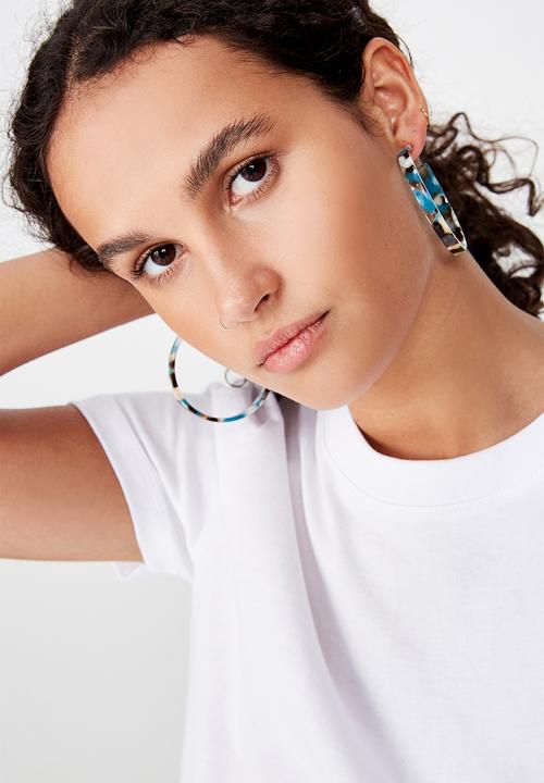 Cotton On - Savannah tort earring - multi