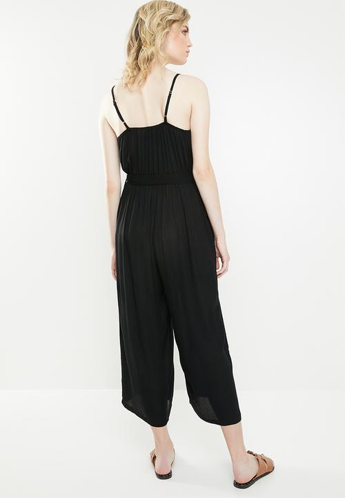 Vero Moda - Morning culotte jumpsuit - black