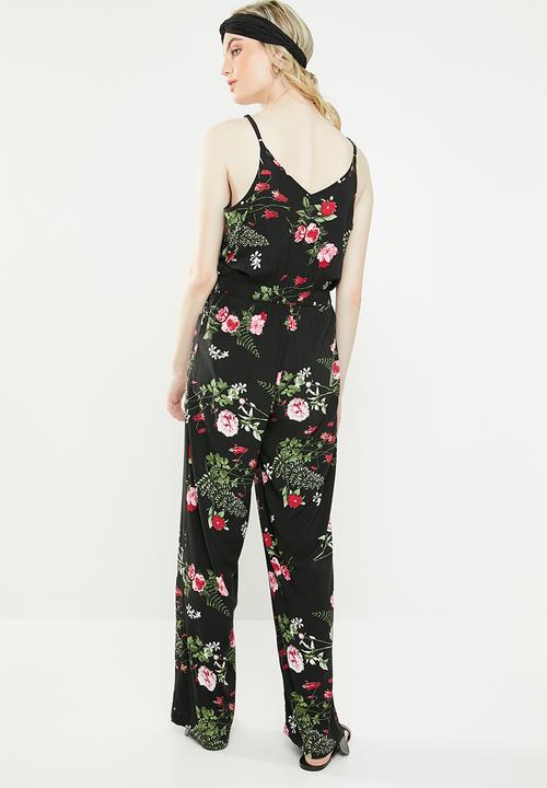 Vero Moda - Simply easy strap jumpsuit - black